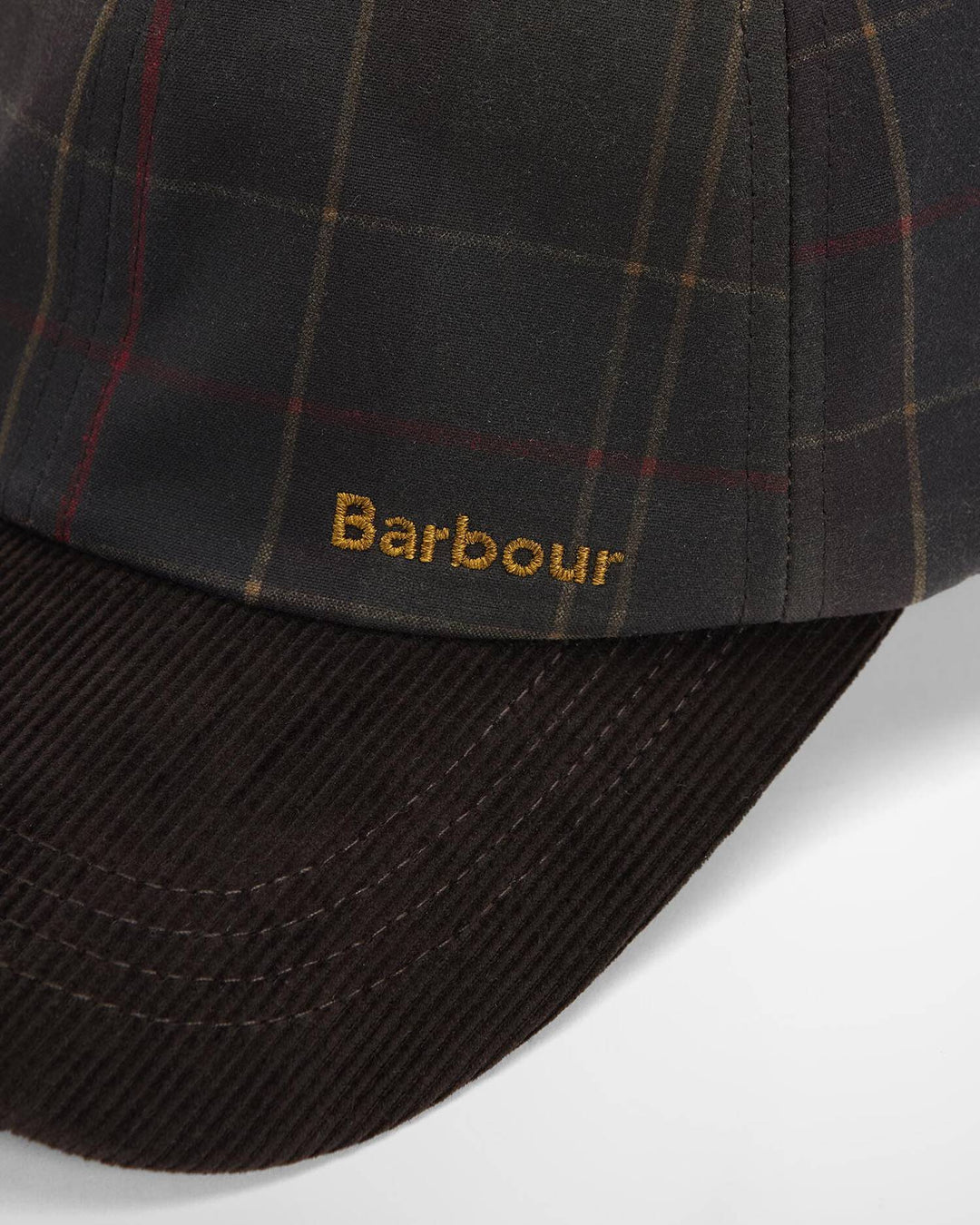 Arlene cap - muted tartan