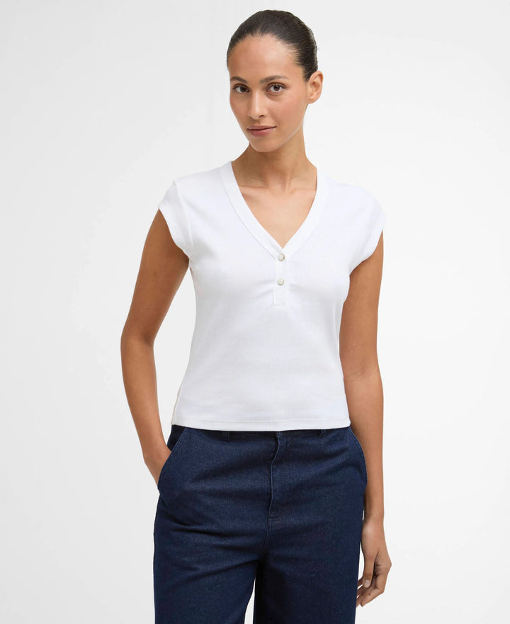 Barbour Verona-top - wit