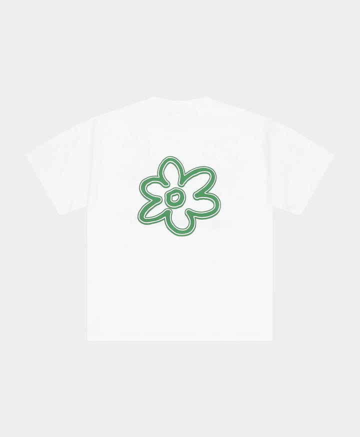 Line Flower Green