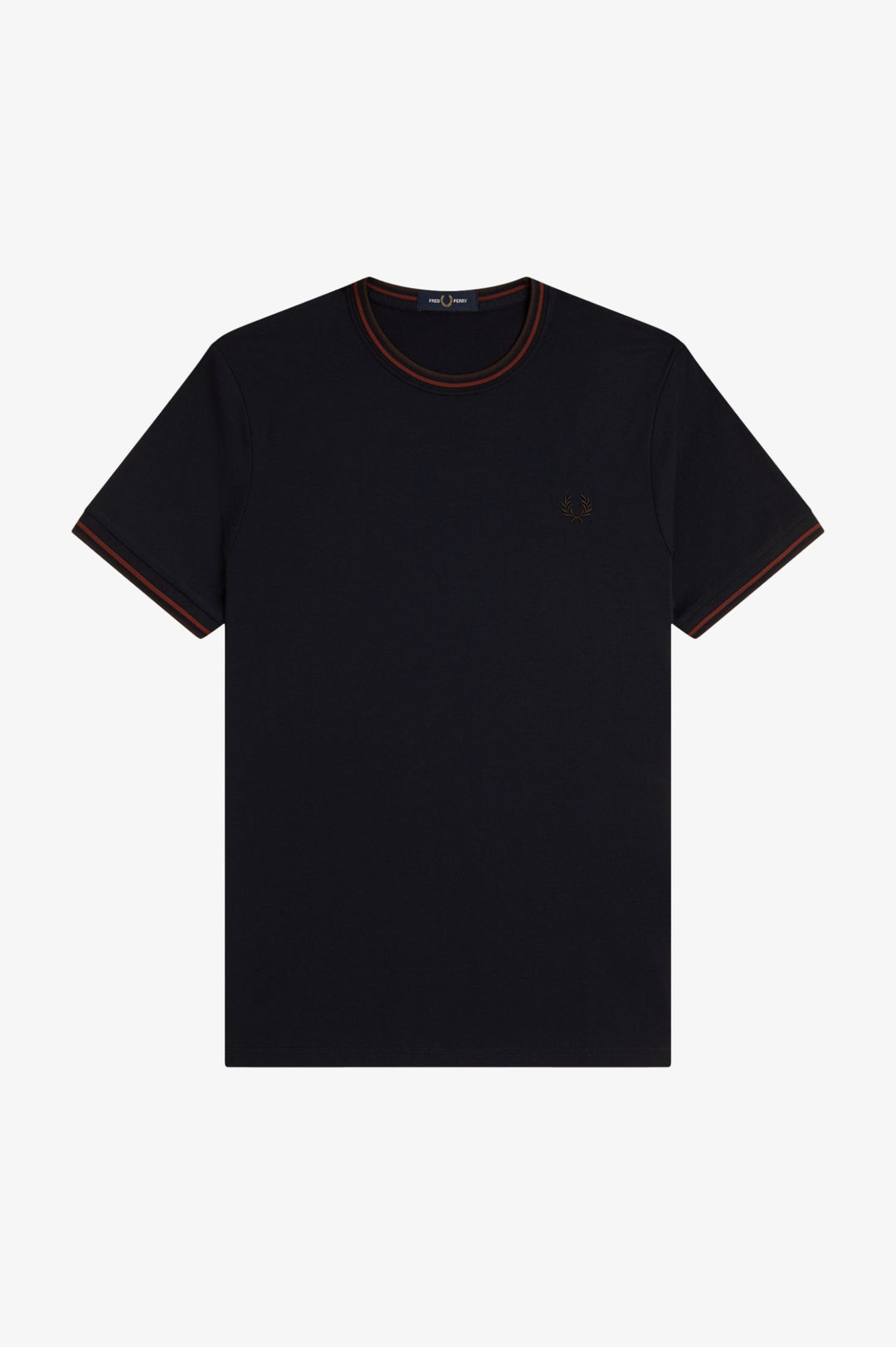 Twin tipped t-shirt / navy