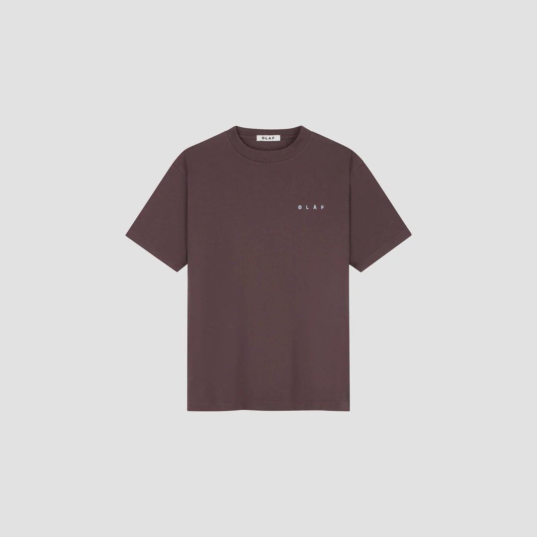 Camiseta Lasso Face - Ciruela chocolate