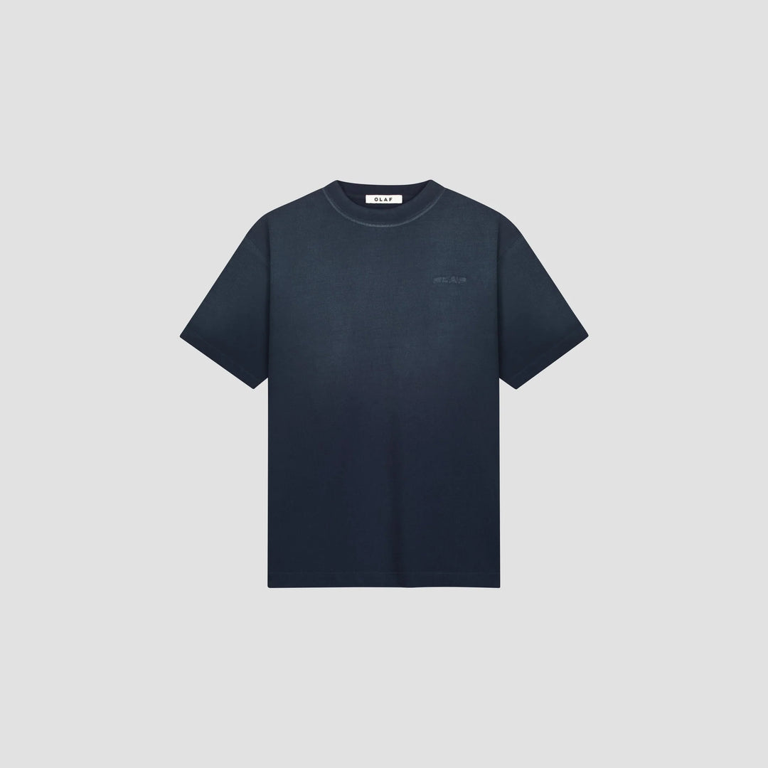 Sprayed Studio Tee - Navy