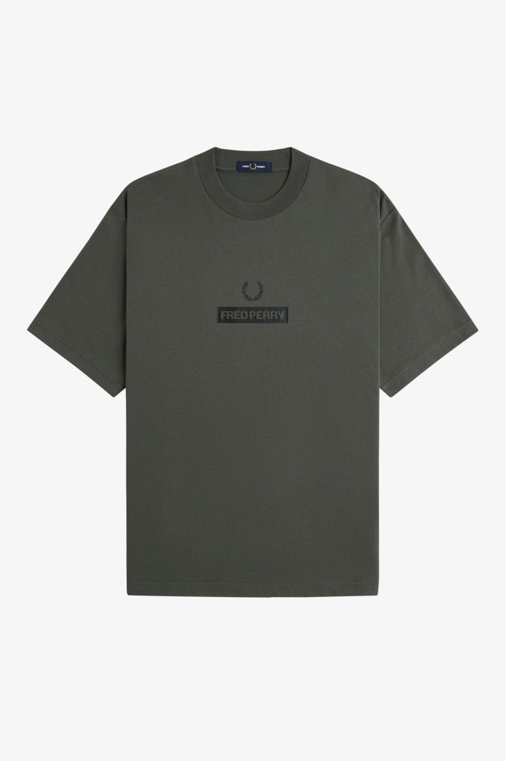 Fred Perry graphic t-shirt / field green
