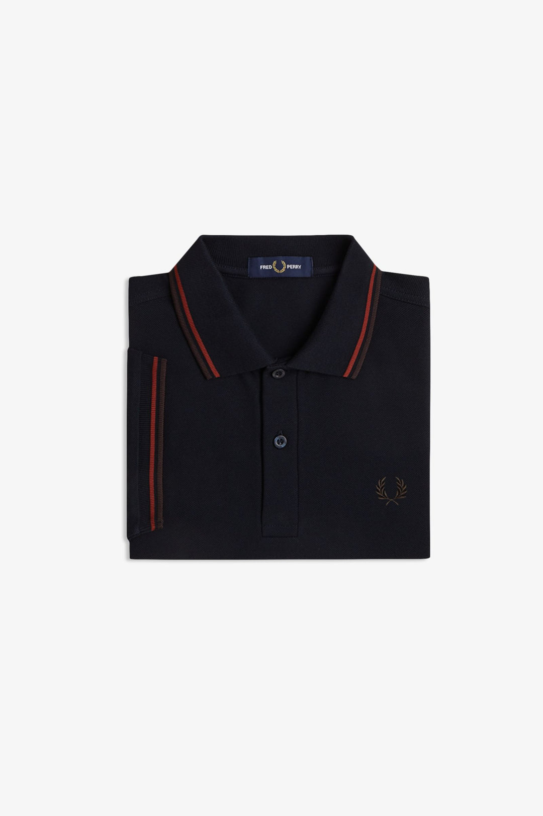 Twin tipped Fred Perry shirt / navy