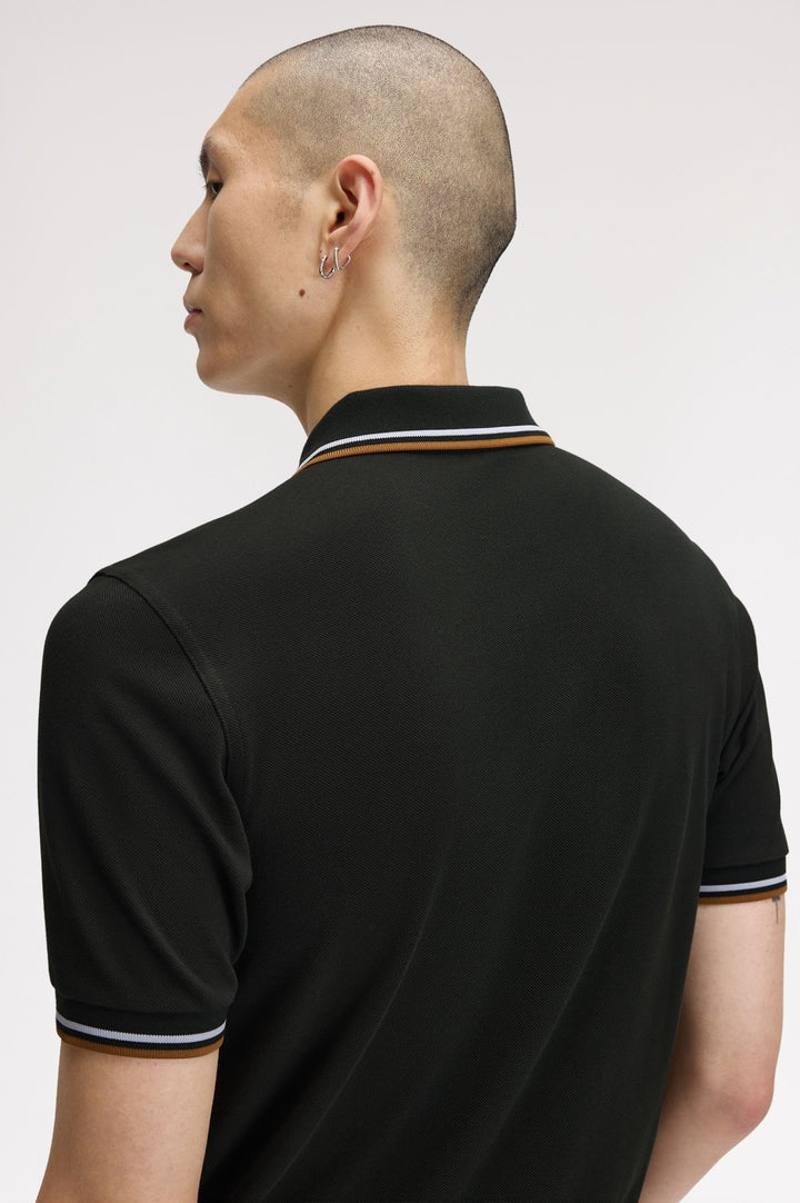 Twin tipped Fred Perry shirt / green
