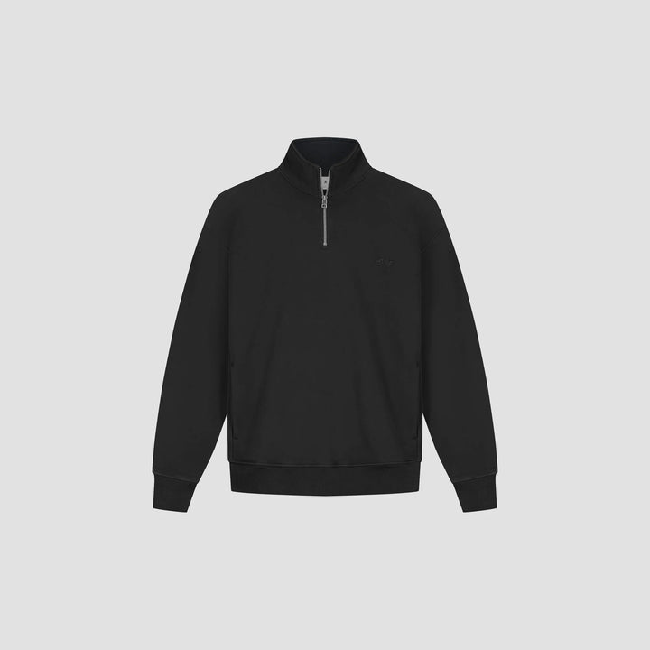 Signature zip mock - antraciet