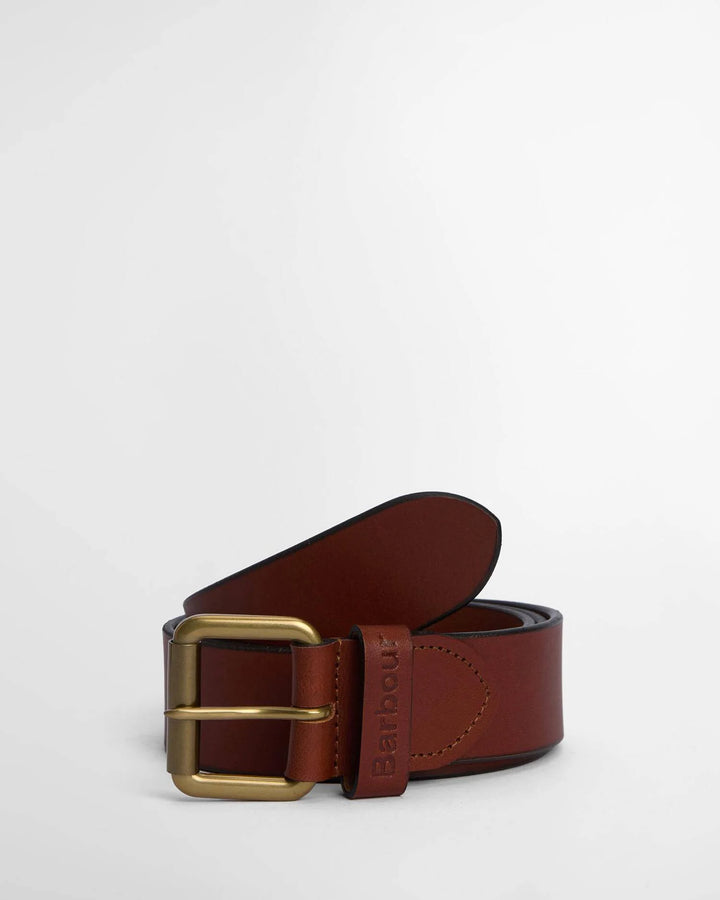 Barbour Allanton leather belt - natural tan