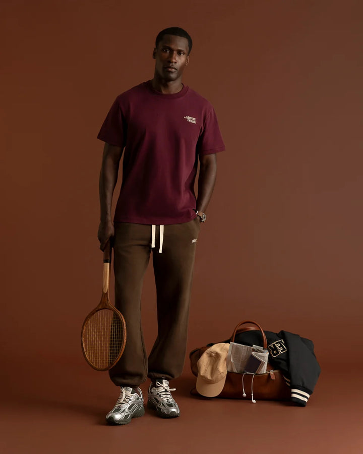 The Mercer Classic Tee - Bordeaux