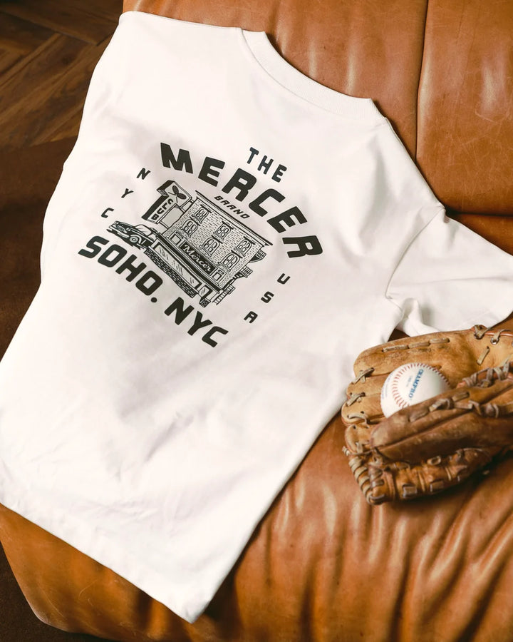 The Mercer Neighbourhood Tee - White