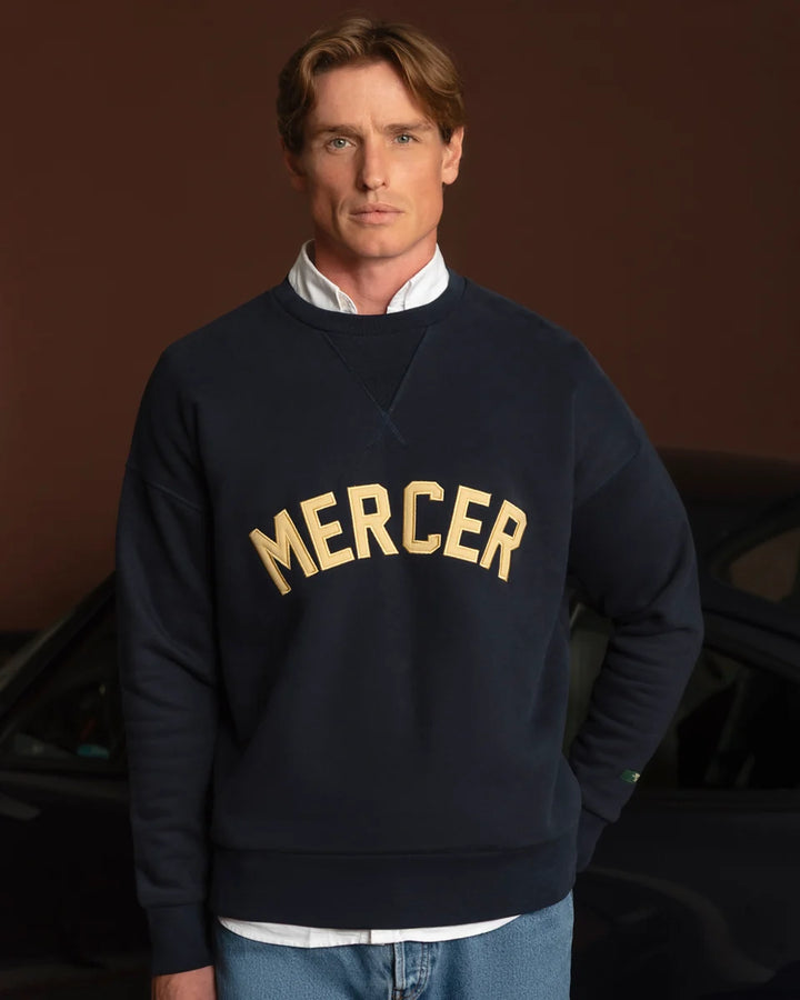 The Mercer Signature Sweat - Blue