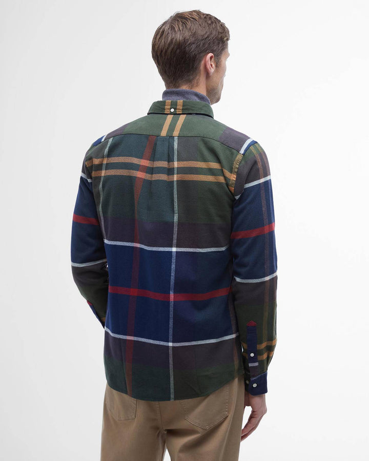 Iceloch tailored tartan shirt - shadow classic tartan