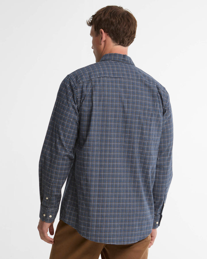 Alderwood regular fit tattersall shirt / navy
