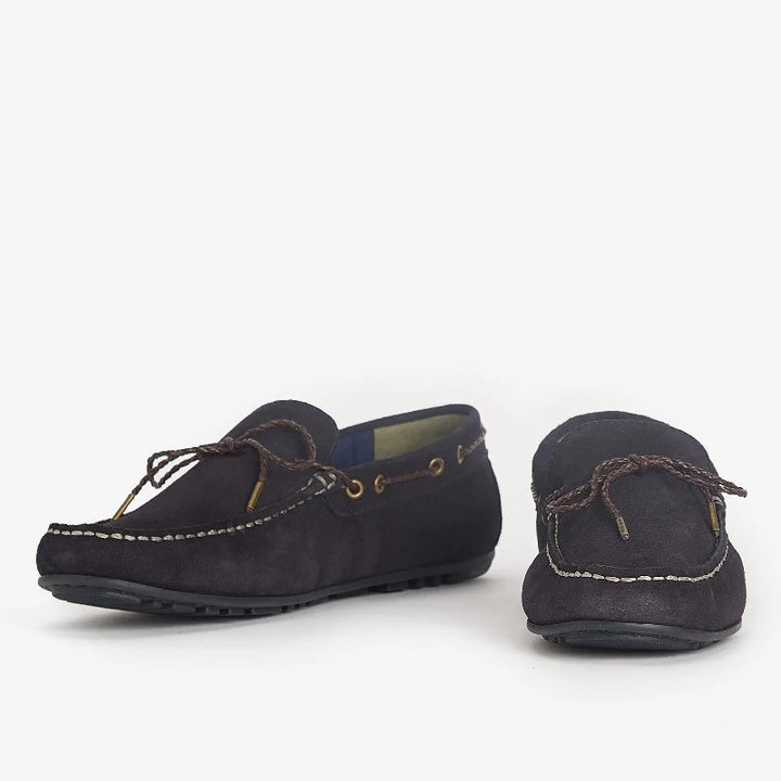 Barbour Jenson - navy suede