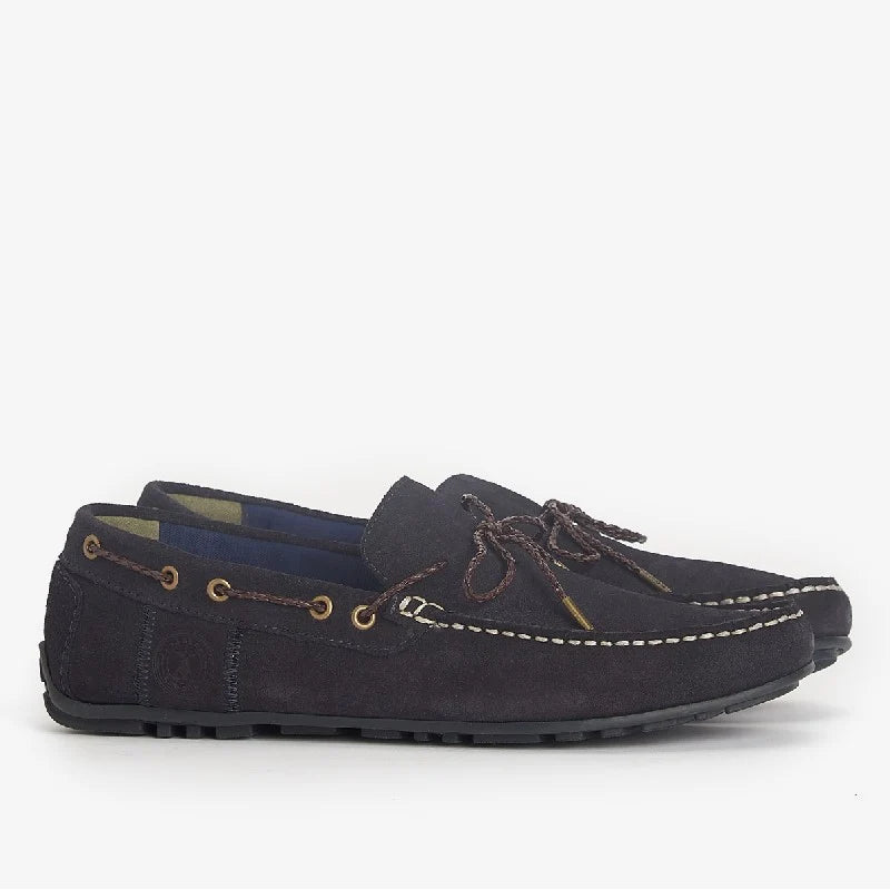 Barbour Jenson - navy suede