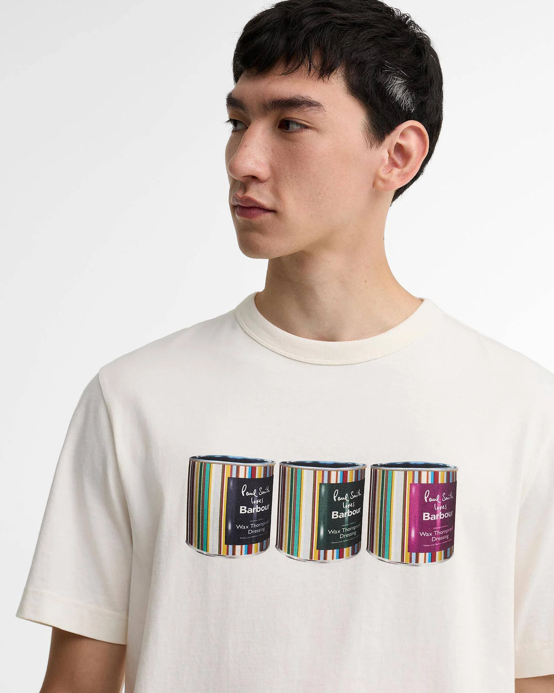 Barbour x Paul Smith tinned t-shirt