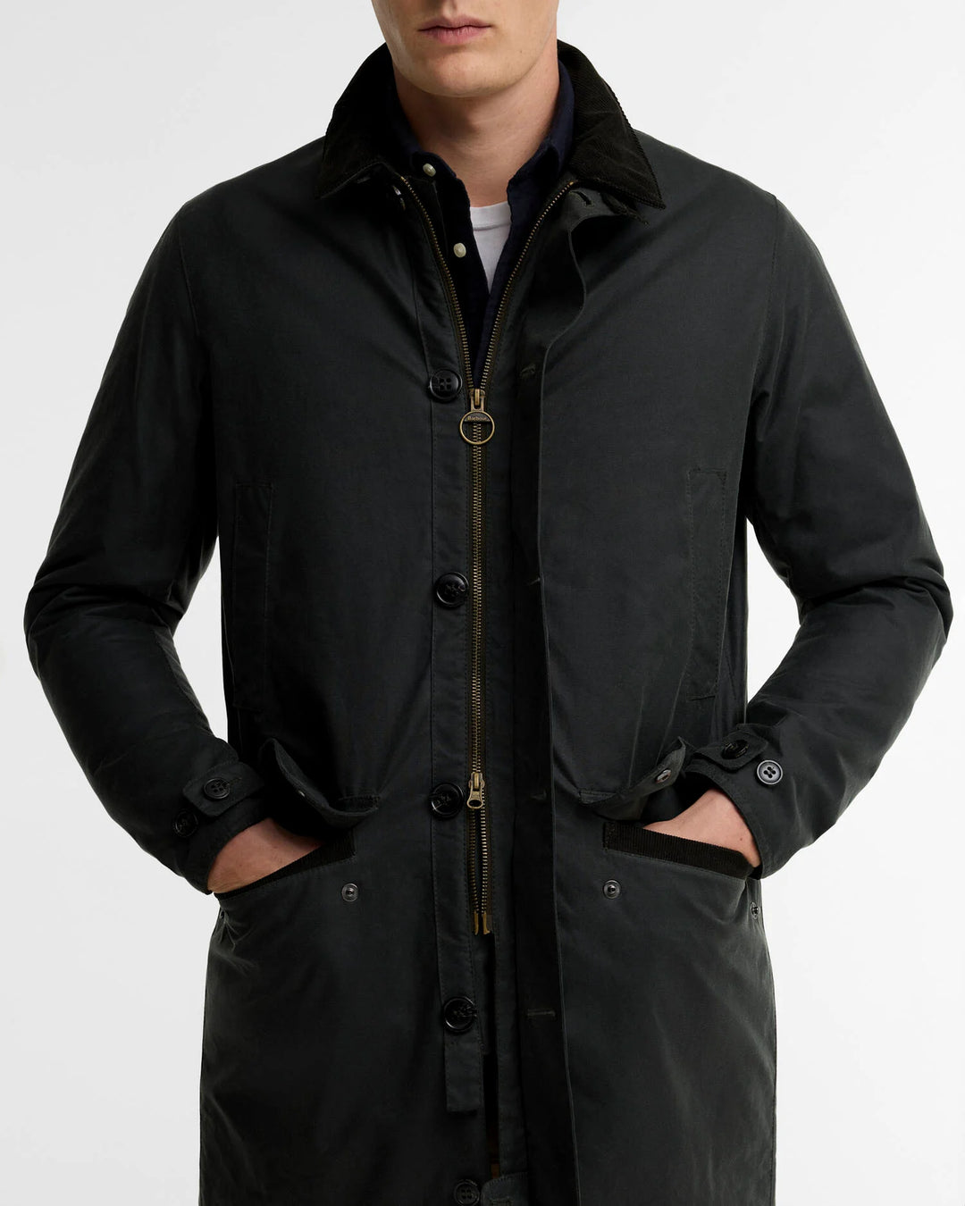 Barbour wax Mac - sage/shadow