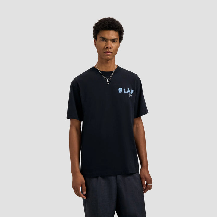 Paint olaf tee / black