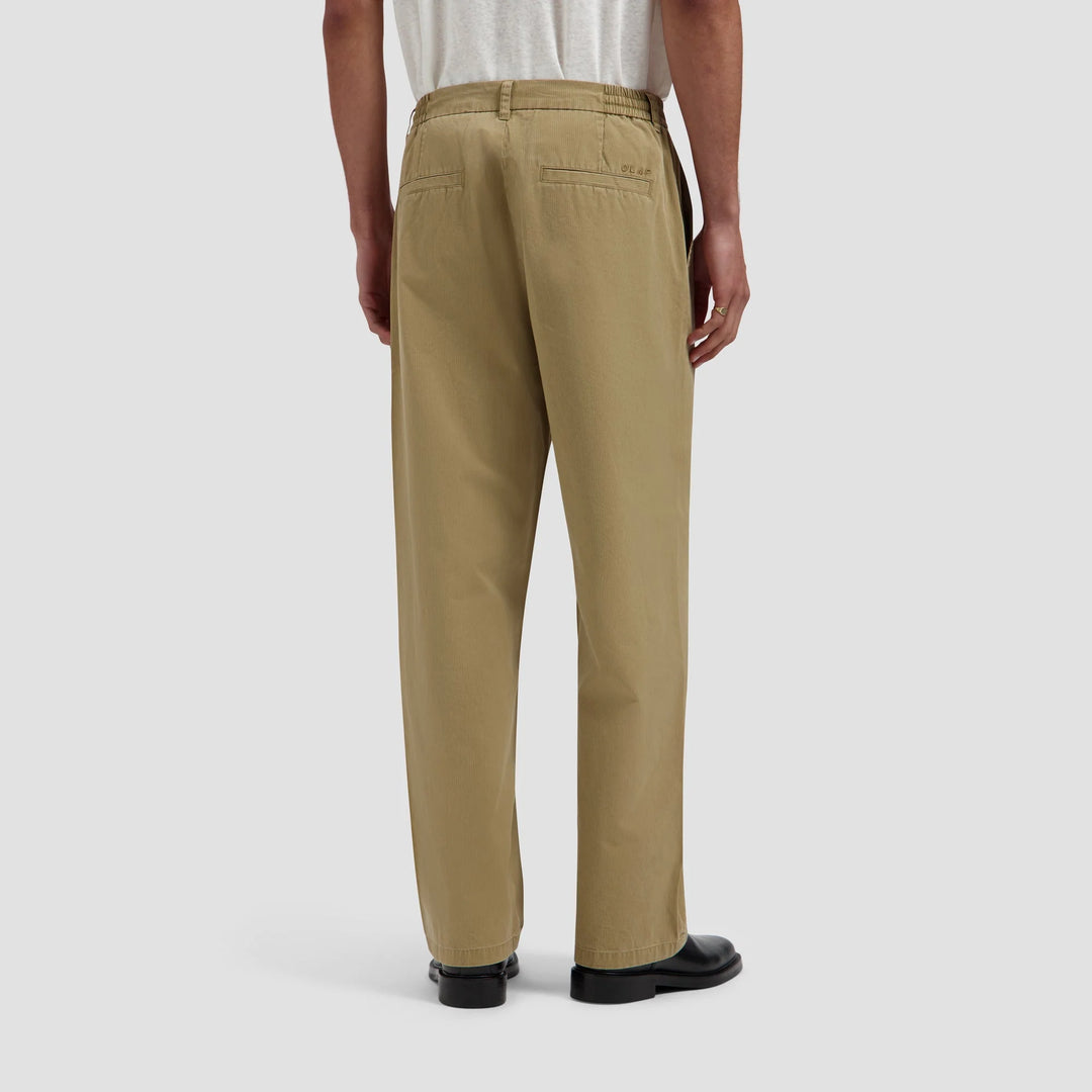 Herringbone Pleated Pants