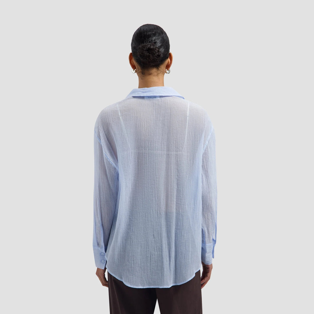 Textured Oversized Shirt - Windsurfer