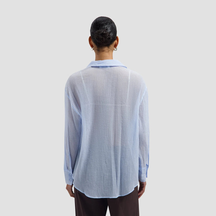 Textured Oversized Shirt - Windsurfer