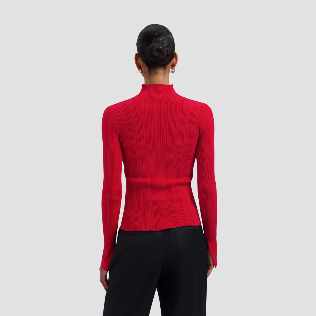 Knitted turtleneck