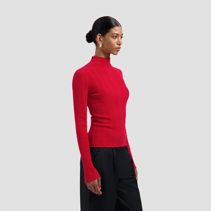 Knitted turtleneck