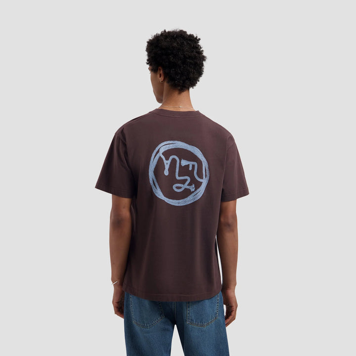 Camiseta Lasso Face - Ciruela chocolate