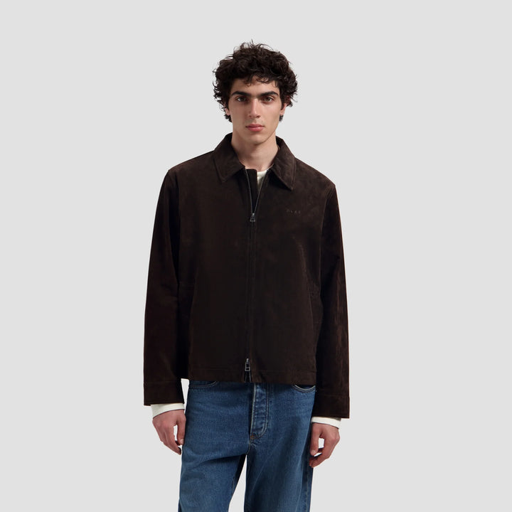 Suede Jacket - Chocolate