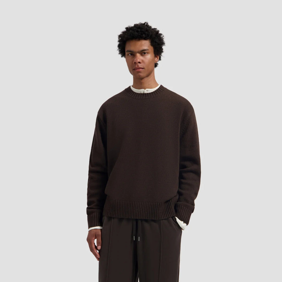 Essential knitted crewneck