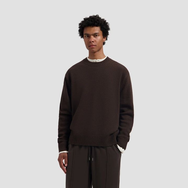 Essential knitted crewneck
