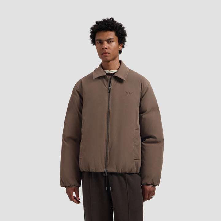 Padded jacket / chocolat