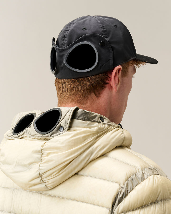 Baseball cap chrome R / black ( col 999 )