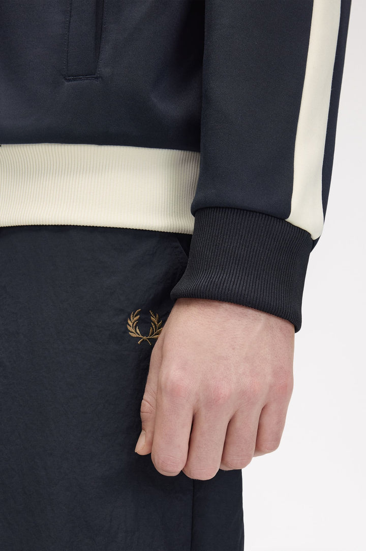 Meyba cut and sew track jacket - navy