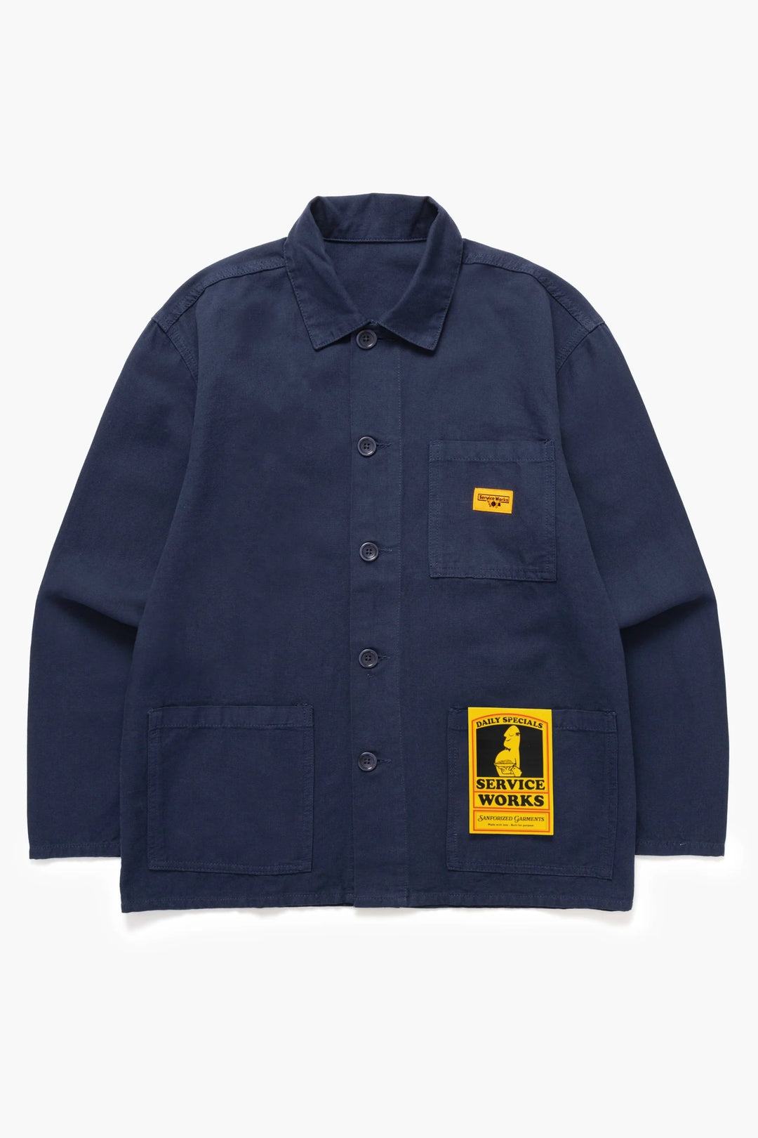 Classic chore shirt / dark navy