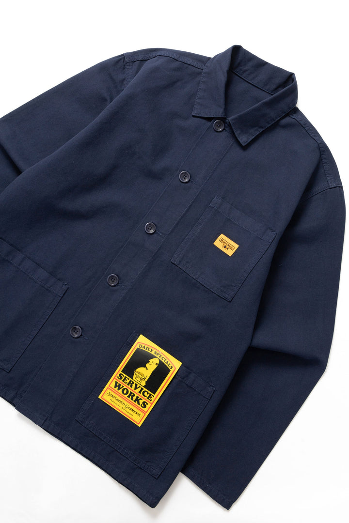 Classic chore shirt / dark navy