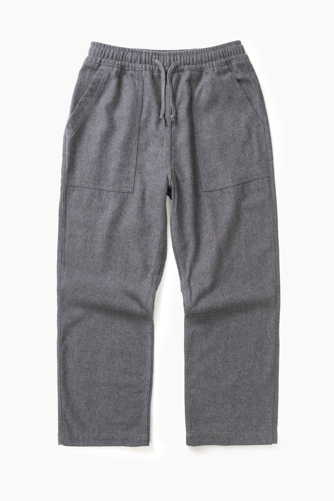 Flannel chef pants / charcoal