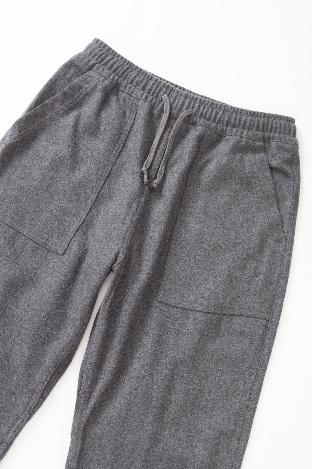 Flannel chef pants / charcoal