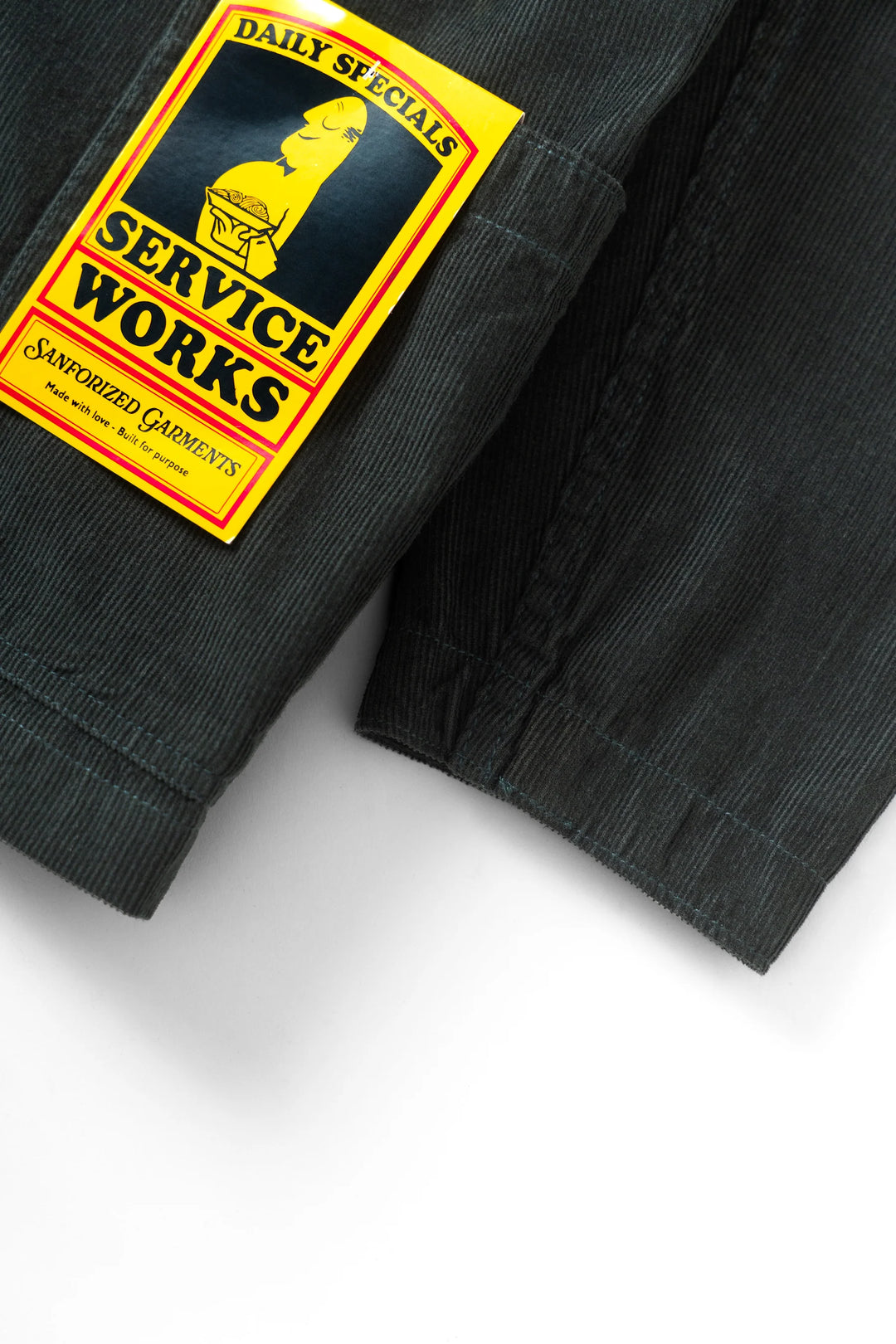 Fine cord server suit jacket / jewel
