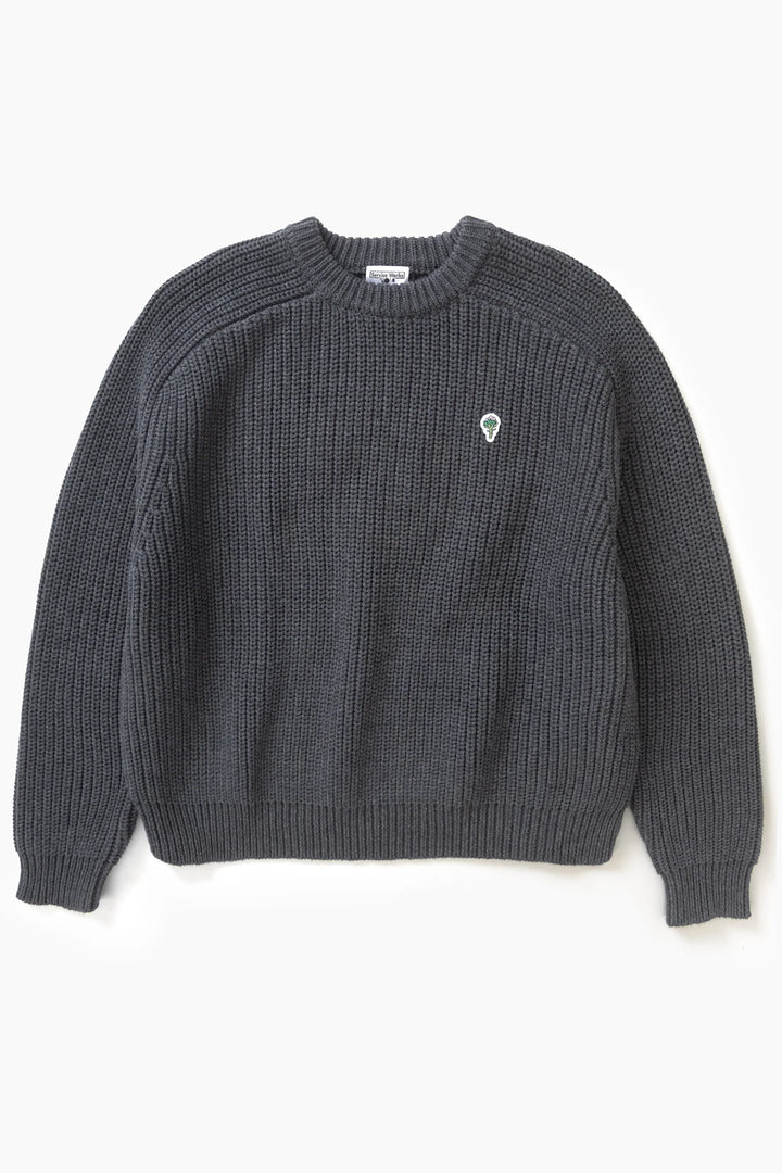 Artichoke chunky knit / charcoal