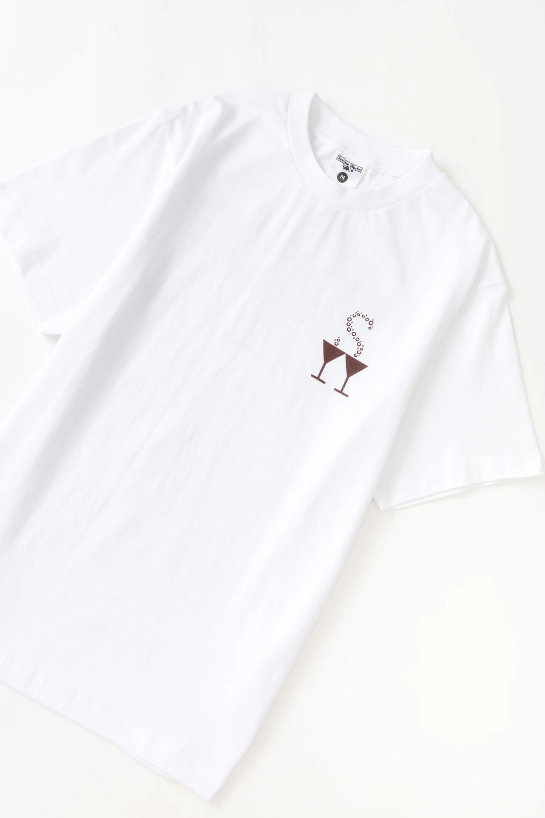 Martini tee / White