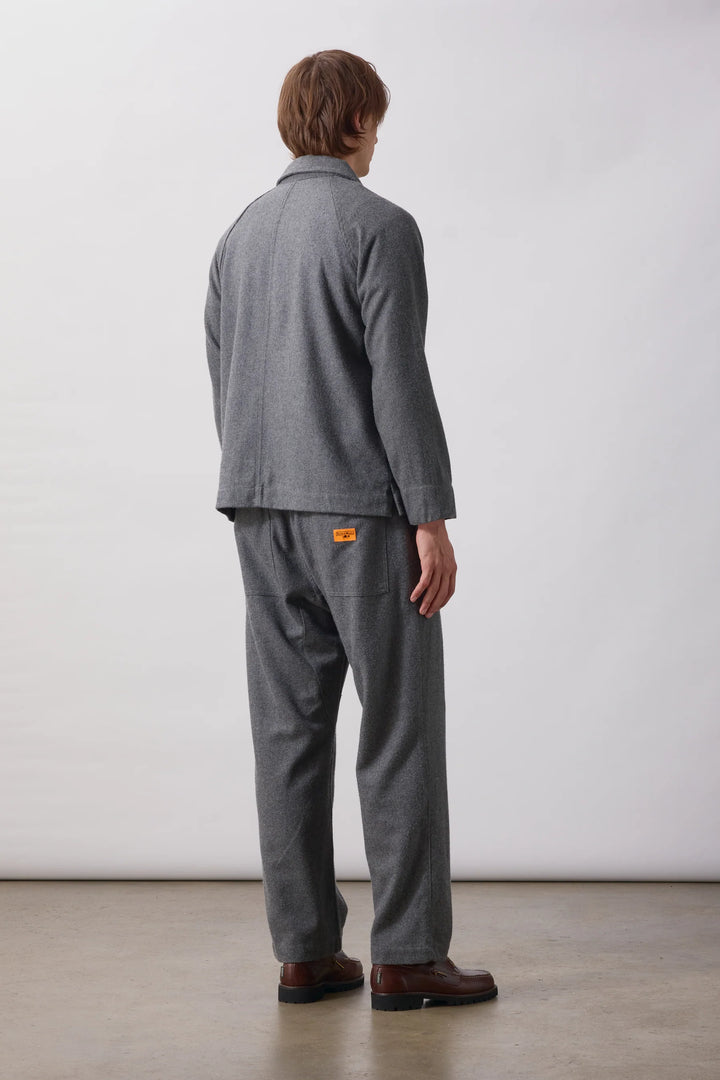 Flannel foh overshirt / charchoal