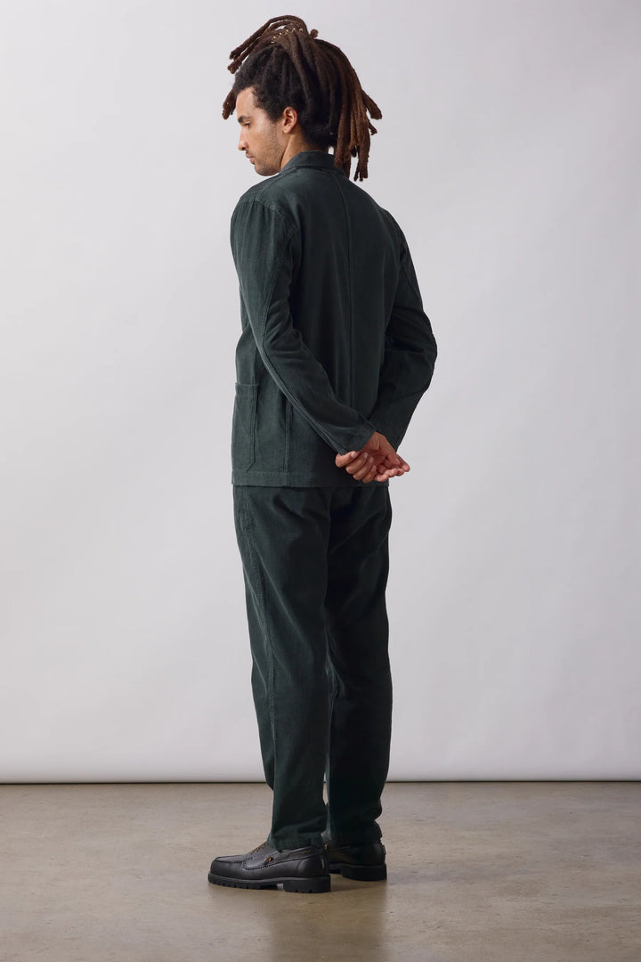 Fine cord server suit jacket / jewel