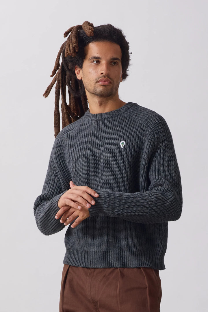 Artichoke chunky knit / charcoal