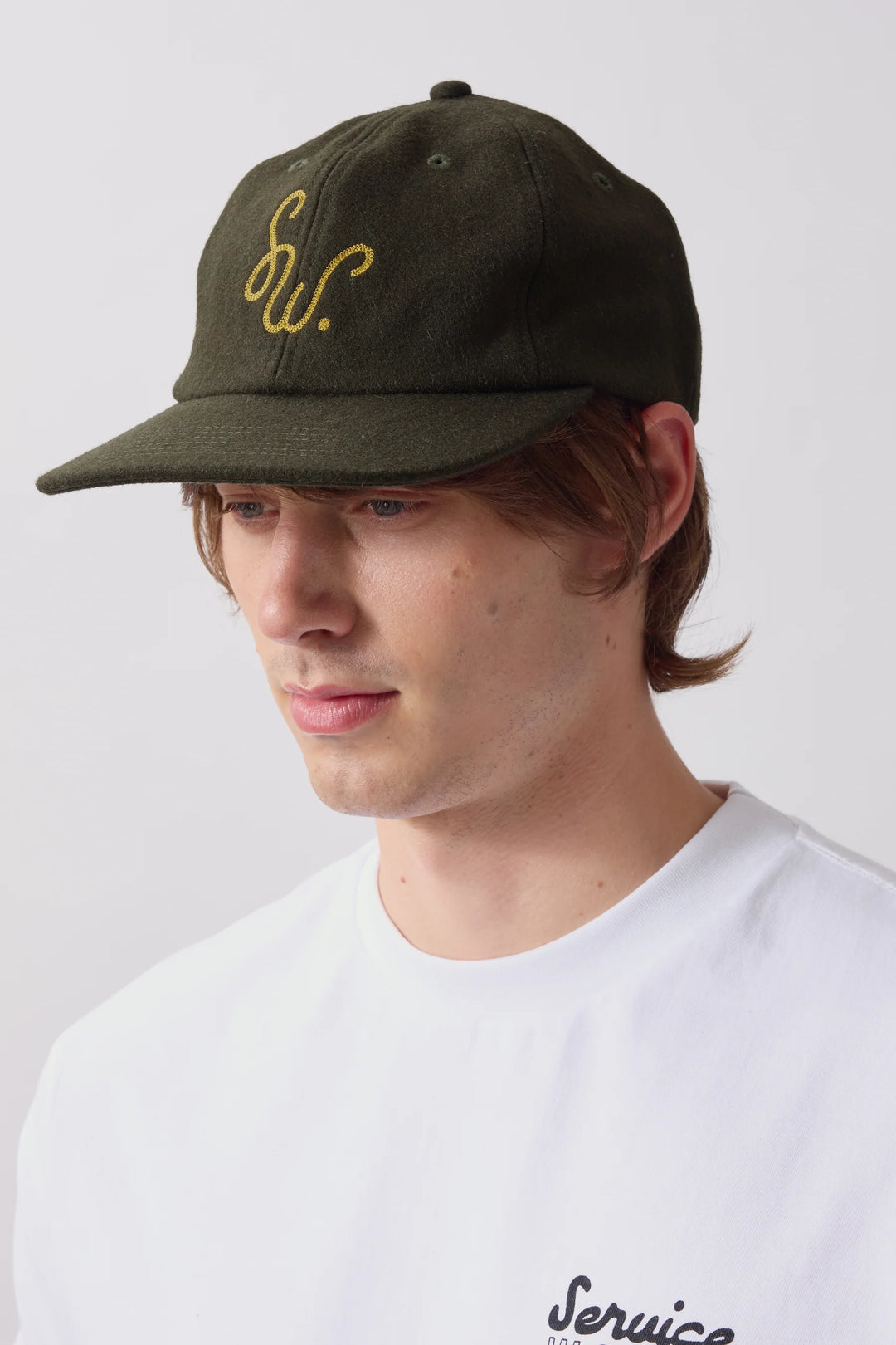 Monogram cap / dark Moss