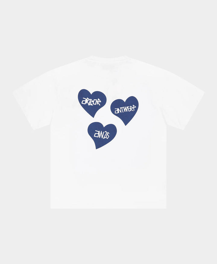 Triple Love T-shirt Blue