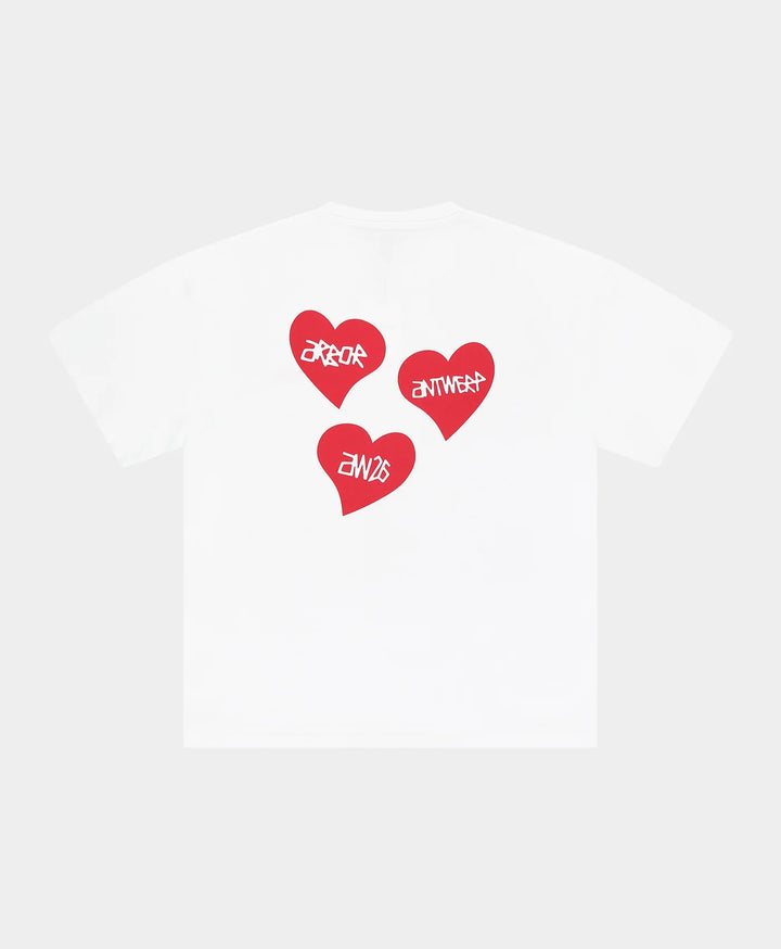 Triple Love T-shirt Red