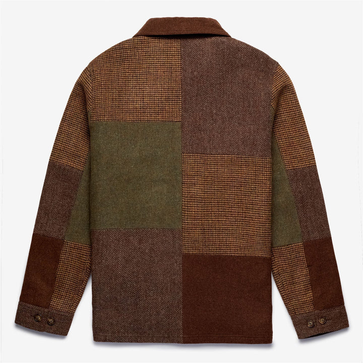 Dorr patchwork / Brown multicolor Check