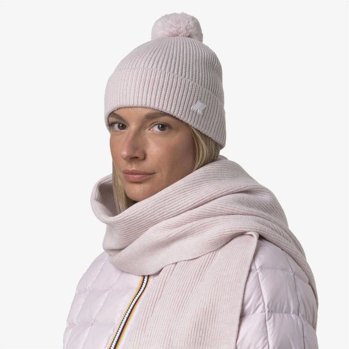 Vincienne cardigan stitch wool hat