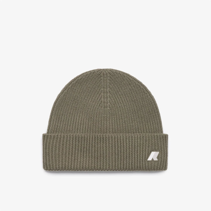 Brice cardigan stitch wool / green army