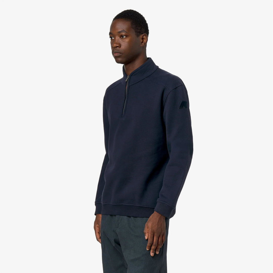 Aubie cotton cashmere / blue depht